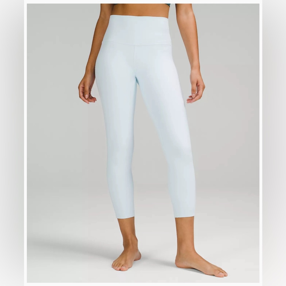 Lululemon Align HR Pant 25” Powder Blue NWT 14